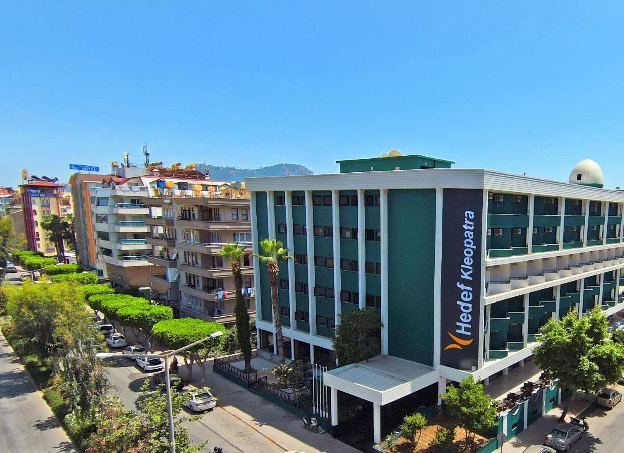 Hedef Kleopatra Otel Alanya Esterno foto
