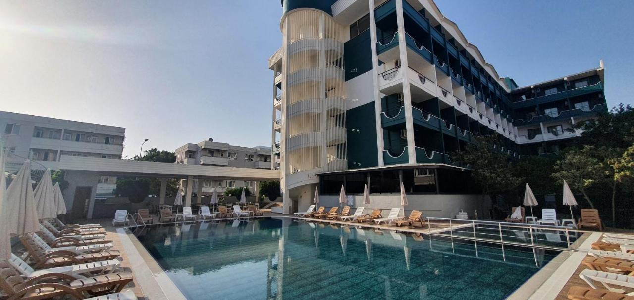 Hedef Kleopatra Otel Alanya Esterno foto