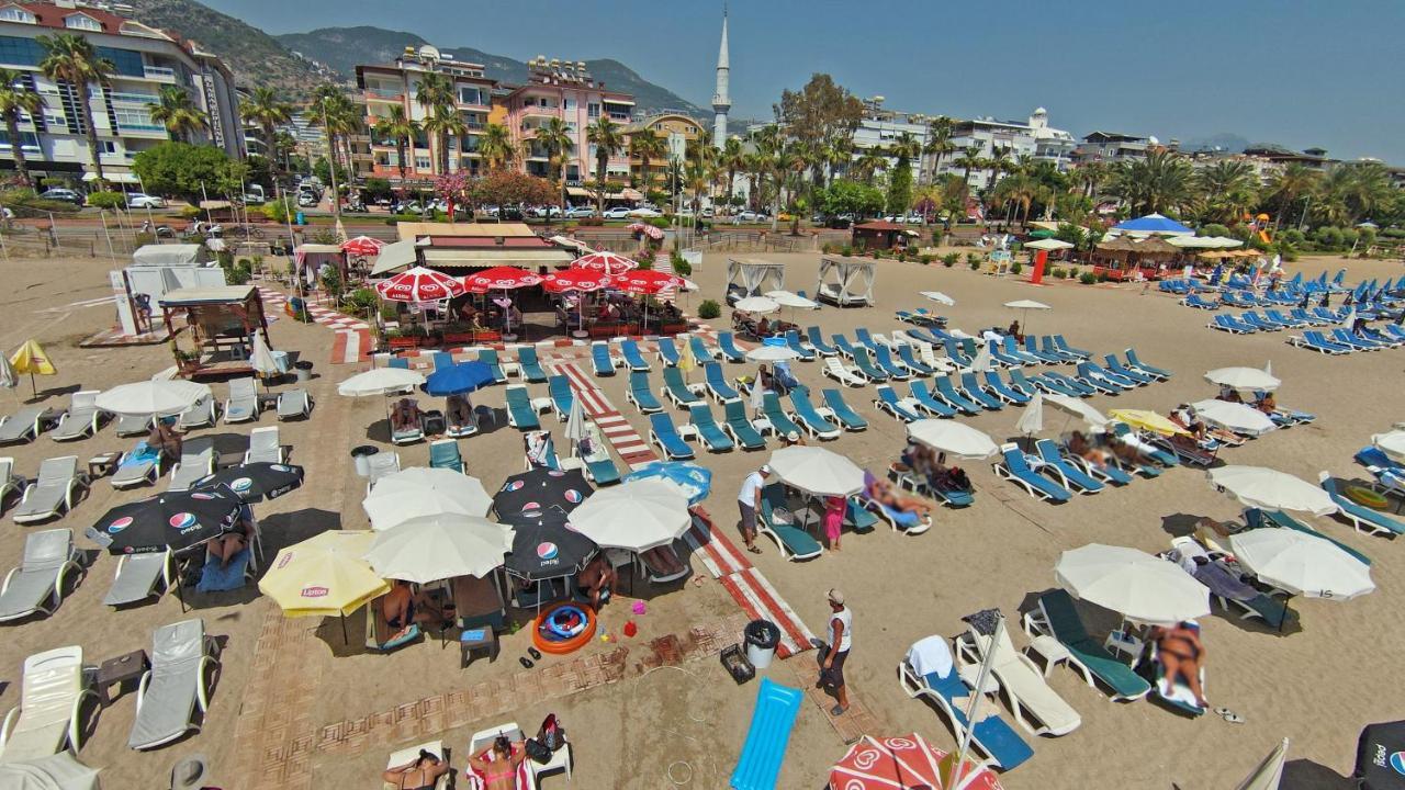 Hedef Kleopatra Otel Alanya Esterno foto