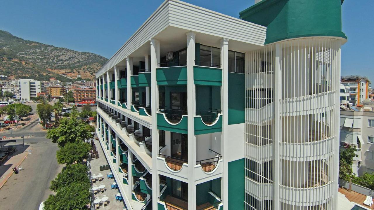 Hedef Kleopatra Otel Alanya Esterno foto