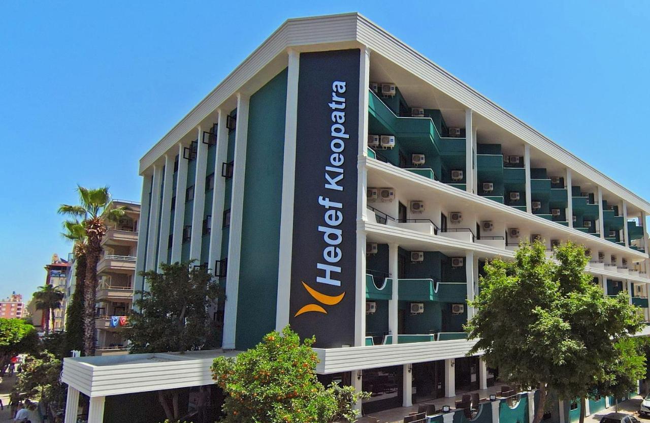 Hedef Kleopatra Otel Alanya Esterno foto