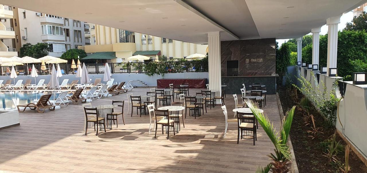 Hedef Kleopatra Otel Alanya Esterno foto