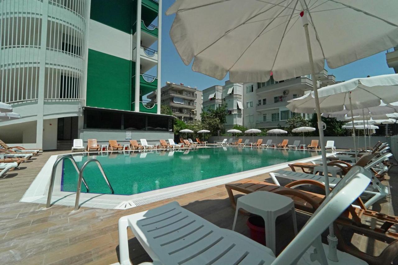 Hedef Kleopatra Otel Alanya Esterno foto