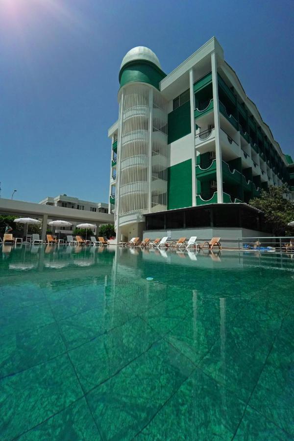 Hedef Kleopatra Otel Alanya Esterno foto