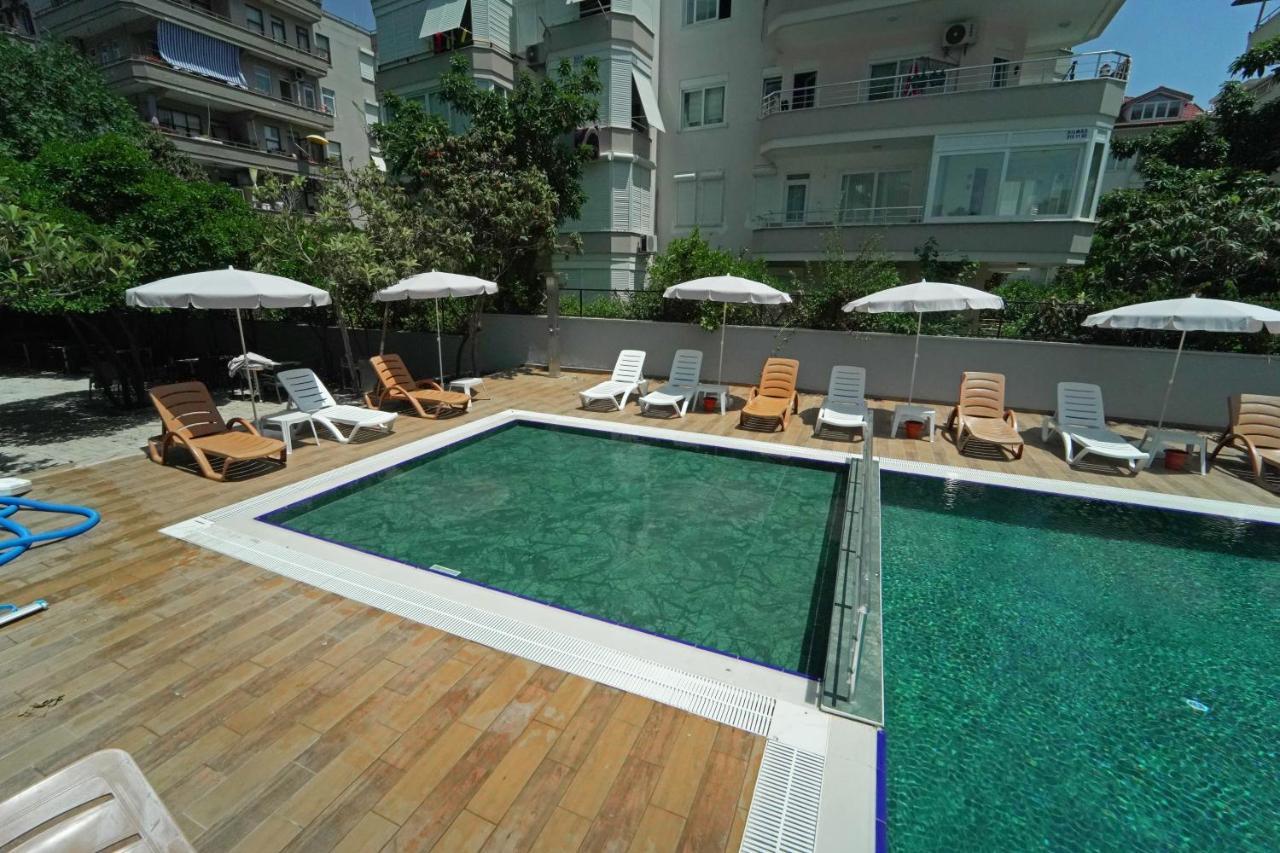 Hedef Kleopatra Otel Alanya Esterno foto