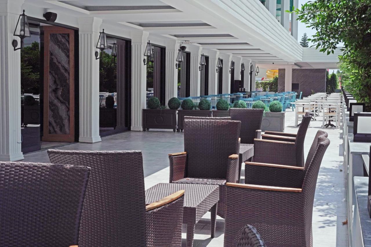 Hedef Kleopatra Otel Alanya Esterno foto