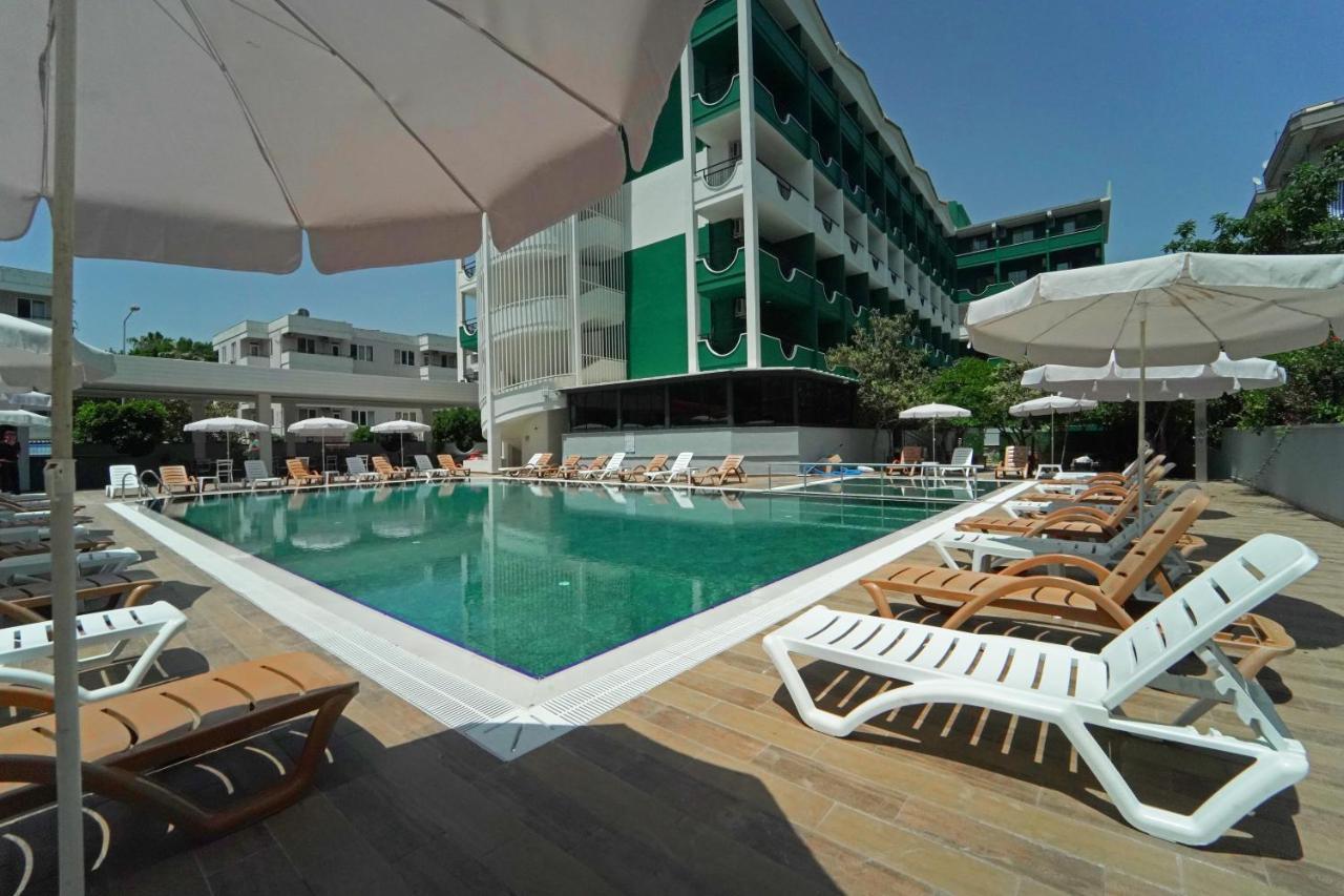 Hedef Kleopatra Otel Alanya Esterno foto