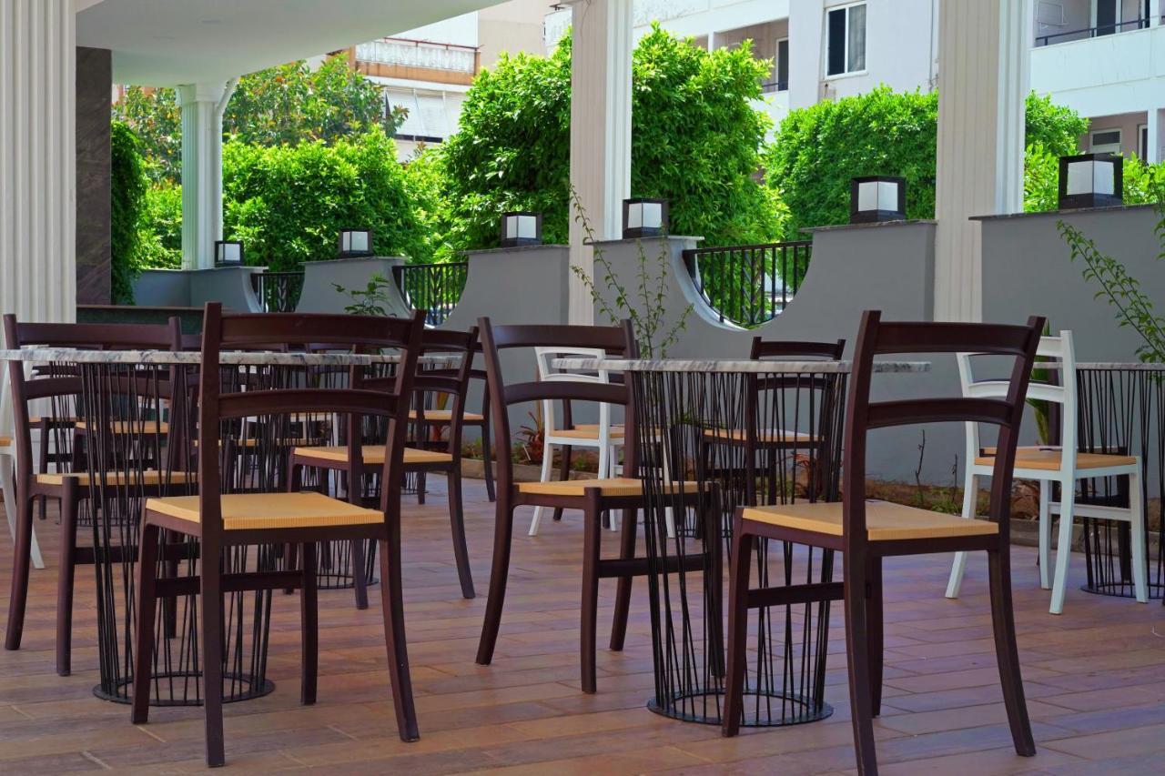 Hedef Kleopatra Otel Alanya Esterno foto
