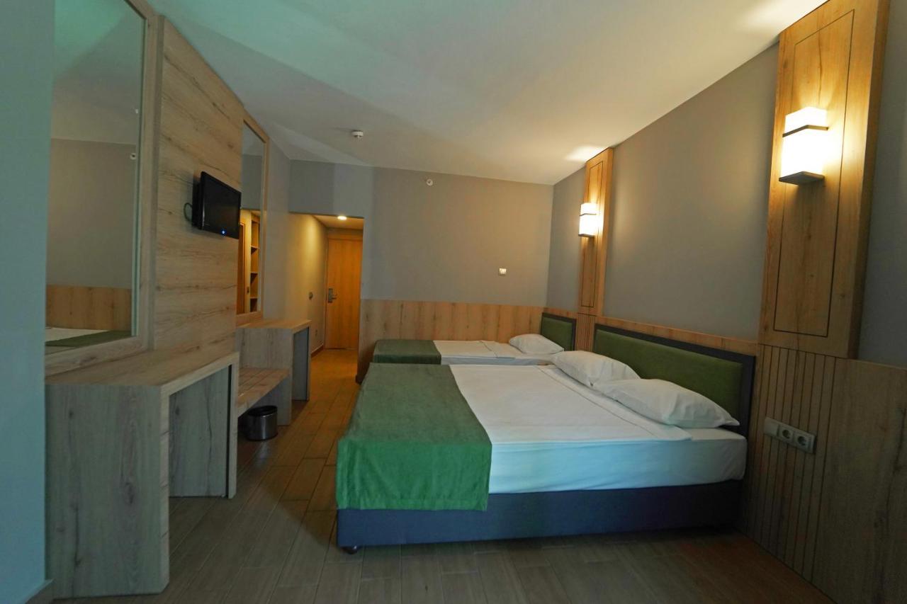 Hedef Kleopatra Otel Alanya Esterno foto