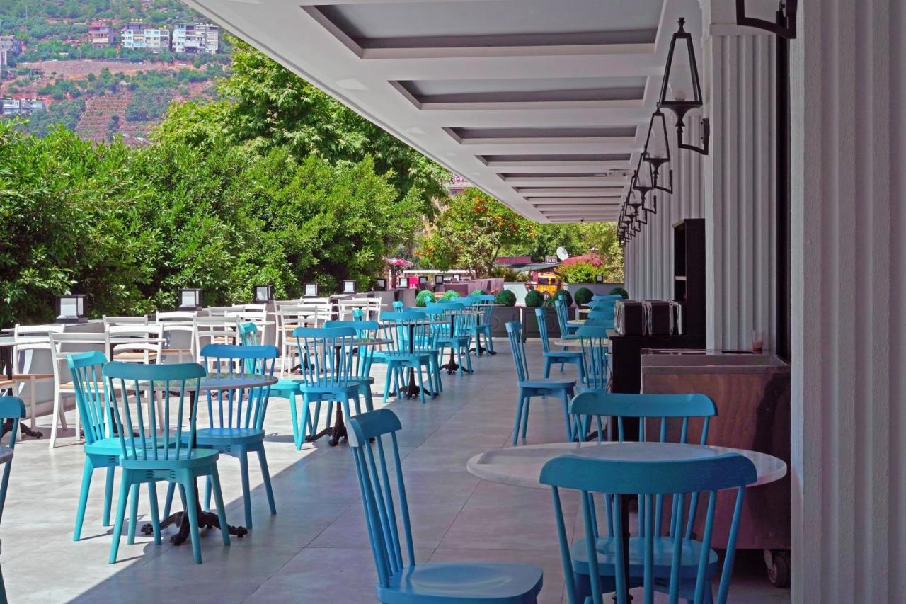 Hedef Kleopatra Otel Alanya Esterno foto