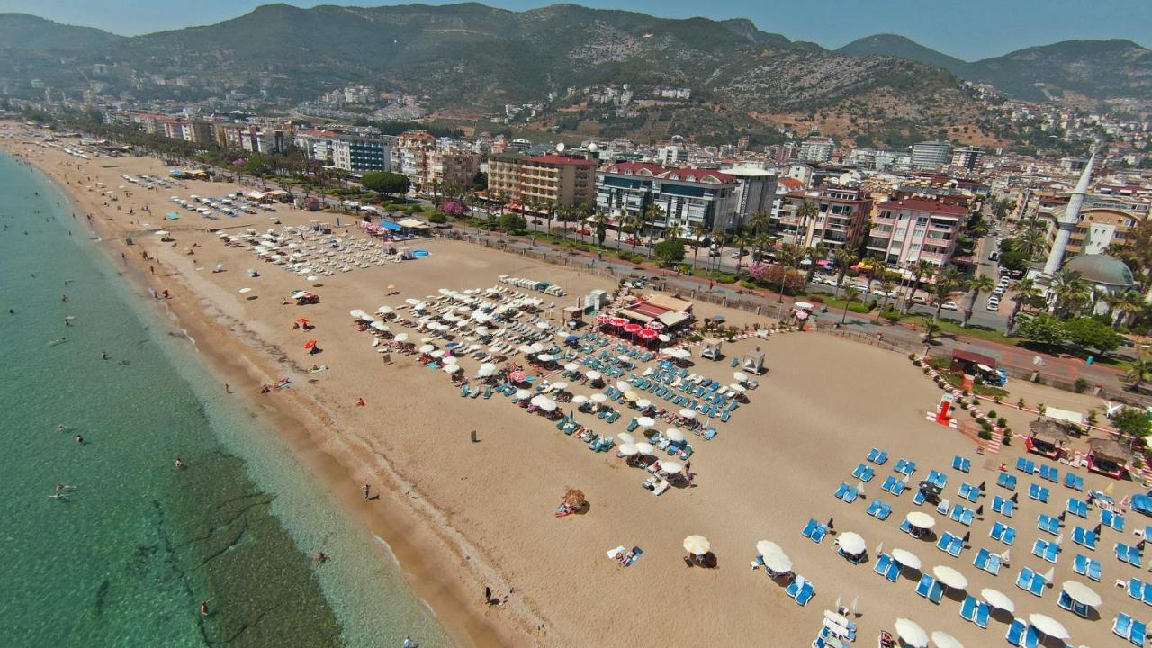 Hedef Kleopatra Otel Alanya Esterno foto