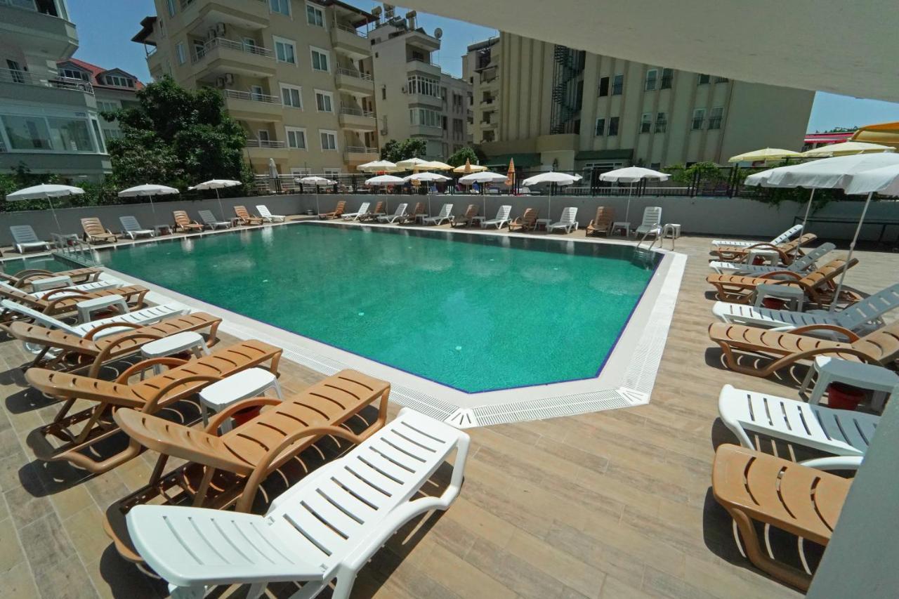 Hedef Kleopatra Otel Alanya Esterno foto